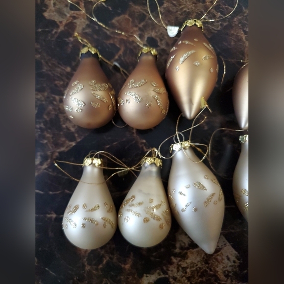 12 set Lillian Vernon mini Christmas ornaments - Picture 2 of 7